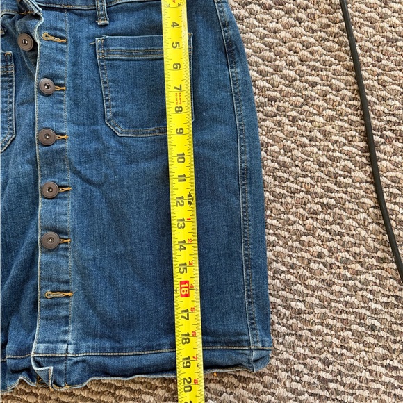 St John's Bay Denim Skirt Size 10 - Picture 9 of 10
